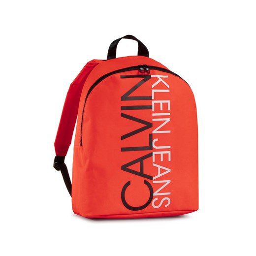 Calvin Klein Jeans Plecak Institutional Logo Backpack IU0IU00137 Pomarańczowy 00 MODIVO okazyjna cena