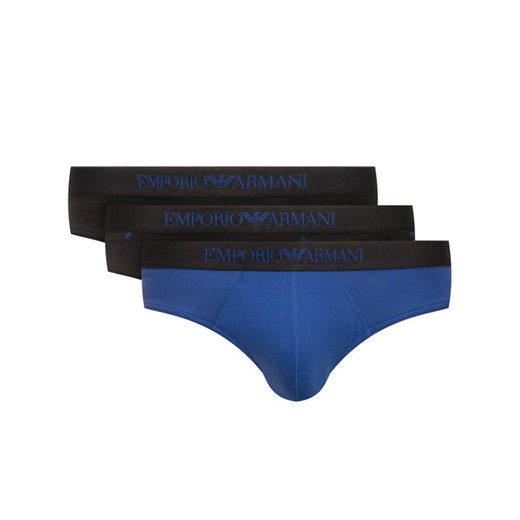 Emporio Armani Underwear Komplet 3 par slipów 111624 9A722 69920 Czarny S promocja MODIVO