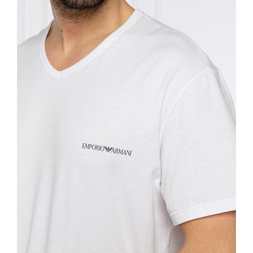 Emporio Armani T-shirt 2-pack | Regular Fit Emporio Armani XL okazja Gomez Fashion Store