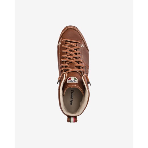 Buty zimowe męskie Dolomite sznurowane skórzane