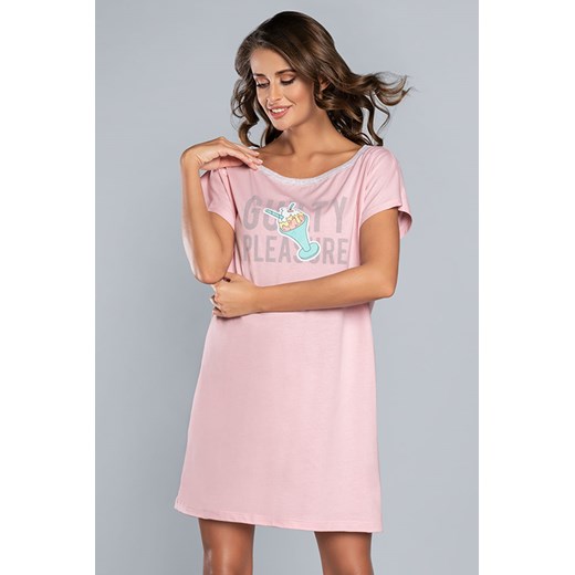 Koszula Nocna Model Gelato kr.r. Pink Italian Fashion S ajstyle.pl