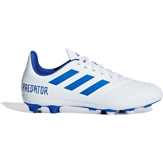 Buty piłkarskie korki Predator 19.4 FG Junior Adidas (cloud white/bold blue) 38 okazja SPORT-SHOP.pl