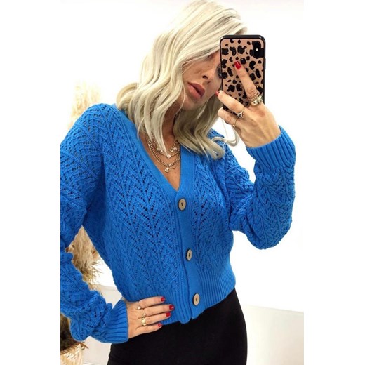 Sweter damski OSITA BLUE uniwersalny okazja Ivet Shop