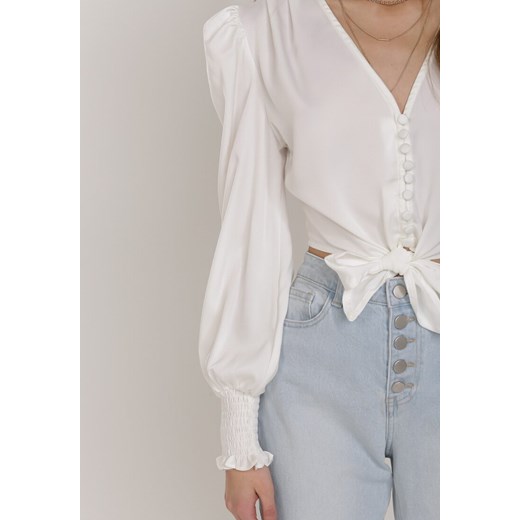 Biała Bluzka Pethassea Renee M/L Renee odzież