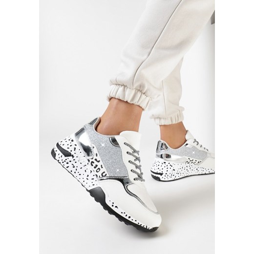 Buty sportowe damskie Born2be sneakersy sznurowane