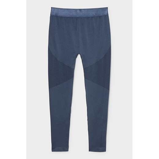 C&A Funkcyjne legginsy-z recyklingu, Niebieski, Rozmiar: XS XL C&A