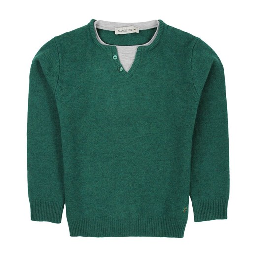 Manuel Ritz sweter chłopięcy zielony 