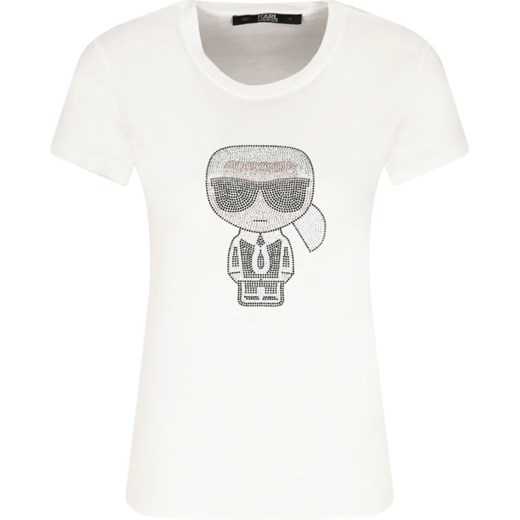 Karl Lagerfeld T-shirt Ikonik Rhinestone Karl | Regular Fit Karl Lagerfeld S Gomez Fashion Store
