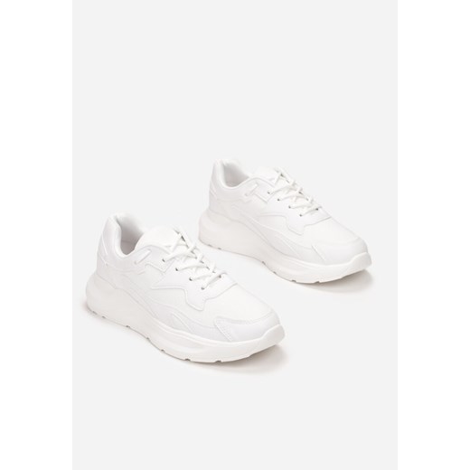 Białe buty sportowe damskie Born2be sneakersy 
