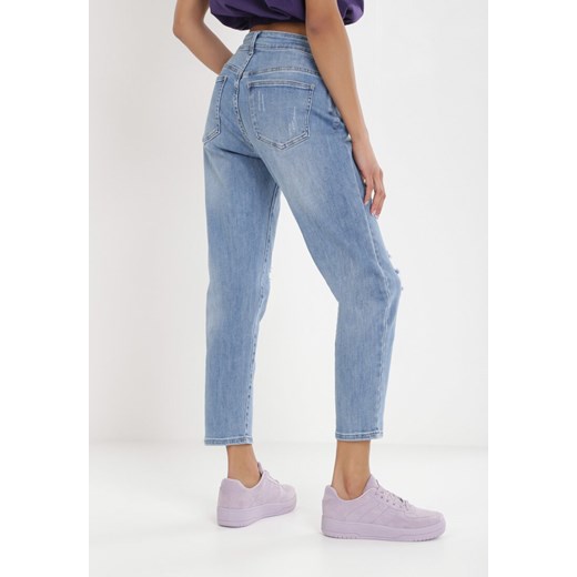 Jeansy damskie Born2be na wiosnę w miejskim stylu 