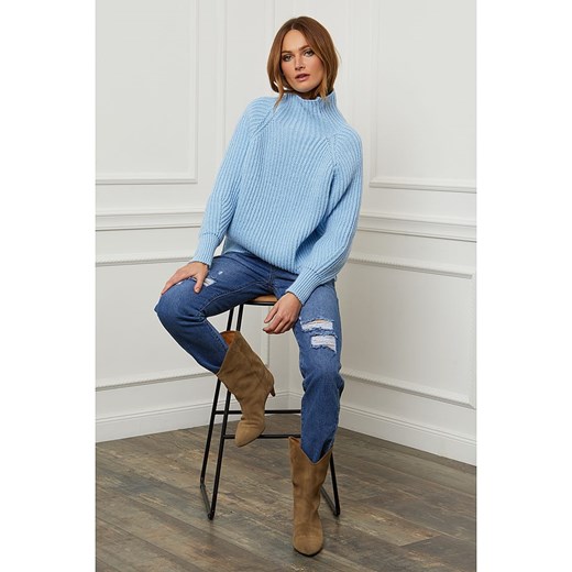 Sweter damski Joséfine casual wełniany