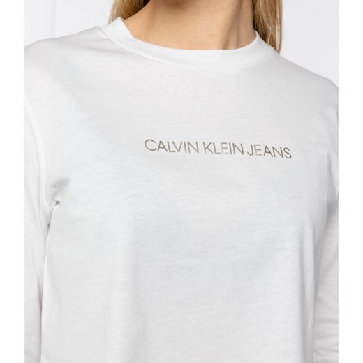 CALVIN KLEIN JEANS Bluzka | Cropped Fit M promocja Gomez Fashion Store