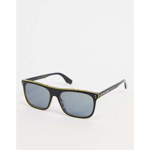 Marc Jacobs – Kwadratowe okulary przeciwsłoneczne w czarnym kolorze Marc Jacobs No Size wyprzedaż Asos Poland