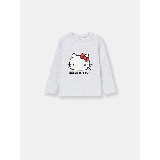 Sinsay - Koszulka niemowlęca Hello Kitty - Jasny szary Sinsay 62 Sinsay