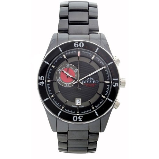 Zegarek BISSET Ceramic BSFE12TIBR03AX Bisset wyprzedaż happytime.com.pl