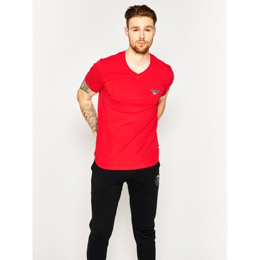 Emporio Armani Underwear T-Shirt 111556 0P525 00074 Czerwony Slim Fit XL wyprzedaż MODIVO