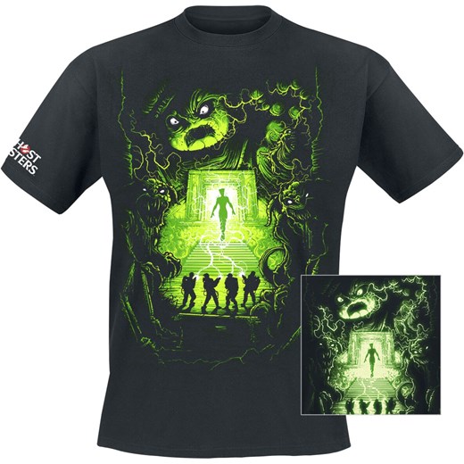 Ghostbusters - Gateway GITD - T-Shirt - czarny S EMP