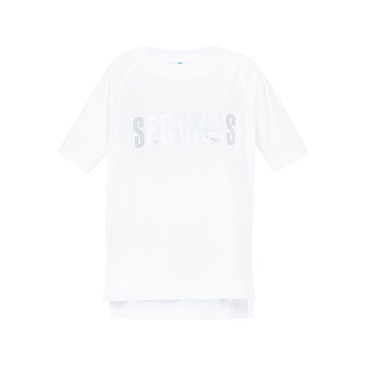 T-shirt chłopięce biały Robert Kupisz z krótkim rękawem 