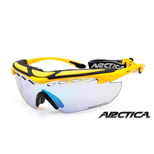 Okulary ARCTICA S-166B sportowe ANTI-FOG stylion-pl fioletowy antyalergiczny