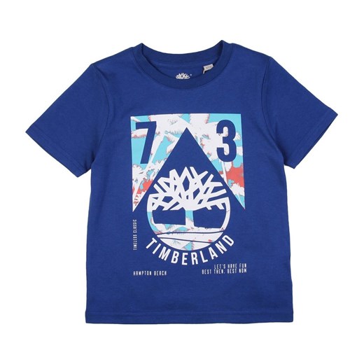 T-shirt chłopięce niebieski Timberland 