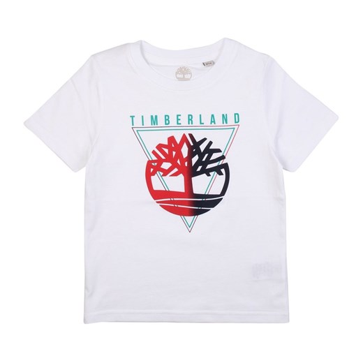 T-shirt chłopięce Timberland biały 