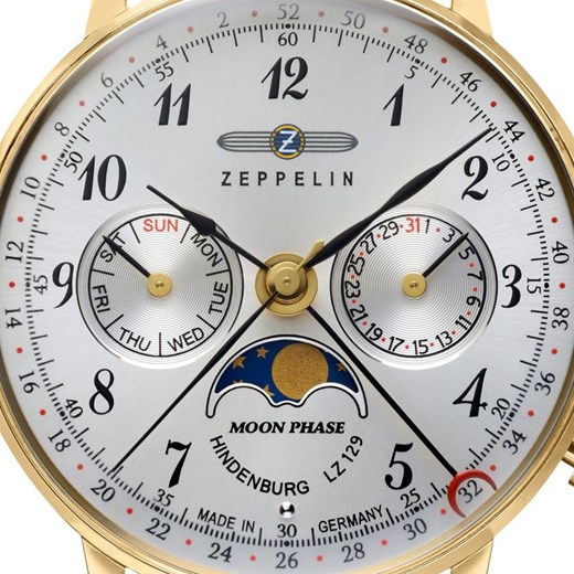 Zegarek Zeppelin analogowy 