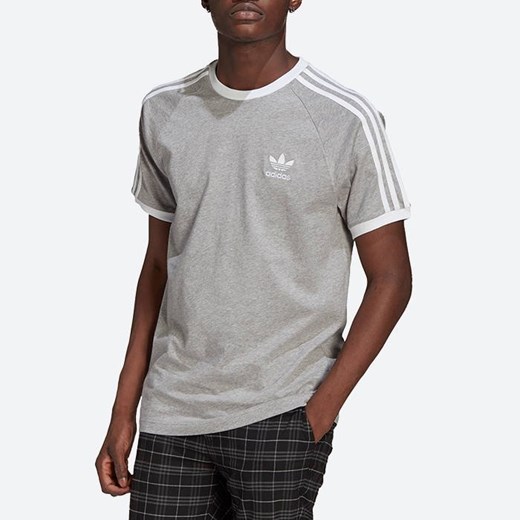 T-shirt męski Adidas Originals z krótkimi rękawami szary