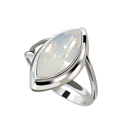 Srebrny rodowany pierścionek z kryształem Swarovski PK 2081 Polcarat Design 20 / 19,00 mm Polcarat Design