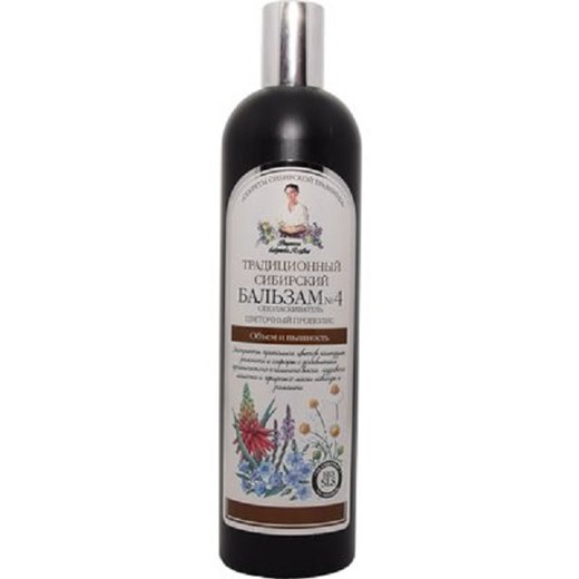 Bania Agafii, tradycyjny syberyjski odżywczy balsam do ciała, 4 Kwiatowy Propolis, 550 ml Bania Agafii smyk