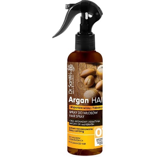 Dr.Sante, Argan Hair, spray ułatwiający rozczesywanie do włosów uszkodzonych, 150 ml Dr.sante smyk