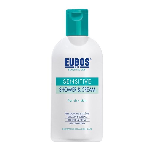 Eubos, Sensitive Skin Shower & Cream For Dry Skin, żel pod prysznic i krem, 200 ml Eubos wyprzedaż smyk