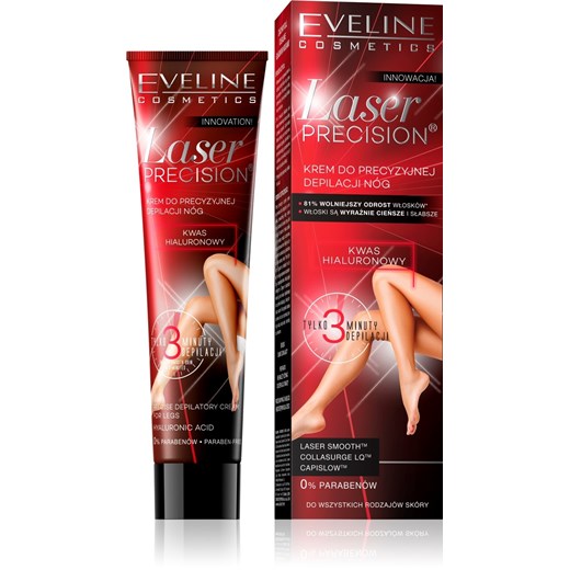 Eveline, Laser Precision, krem do depilacji nóg 3-minutowy, 125 ml Eveline smyk