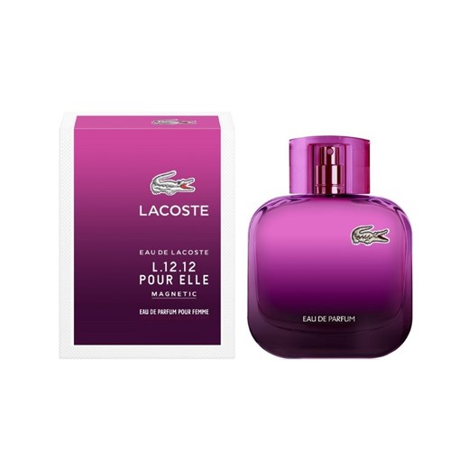 Lacoste, L.12.12 Pour Elle Magnetic, woda perfumowana, spray, 80 ml Lacoste smyk wyprzedaż