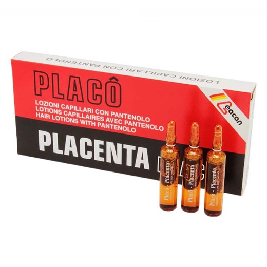 Placo, Placenta Placo, ampułki na porost włosów, 12 szt. okazja smyk