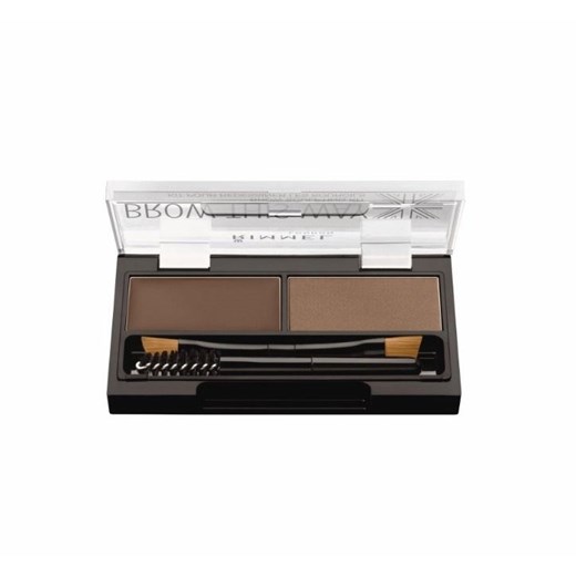 Rimmel, Brow This Way, zestaw do konturowania brwi, 002 Medium Brown, 1,3 g Rimmel promocja smyk