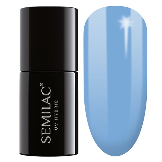 Semilac, lakier hybrydowy 084 denim blue Semilac smyk wyprzedaż