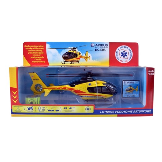 Daffi, Helikopter LPR EC-135, pojazd w skali 1:43 Daffi wyprzedaż smyk