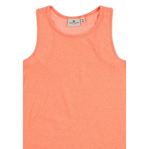 T-shirt dziewczęcy bez rękawów, pomarańczowy, Tom Tailor Tom Tailor okazja smyk