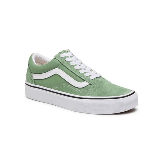 Vans Tenisówki Old Skool VN0A3WKT4G61 Zielony Vans 40_5 MODIVO