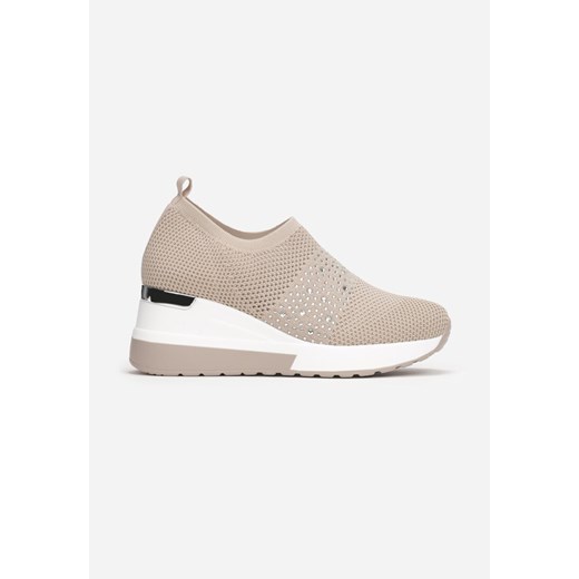 Buty sportowe damskie Born2be sneakersy na platformie 