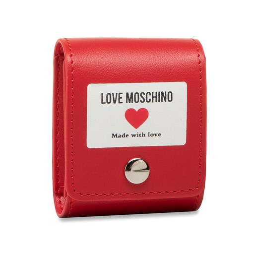 LOVE MOSCHINO Etui na słuchawki JC6401PP1CLI0500 Czerwony Love Moschino 00 MODIVO