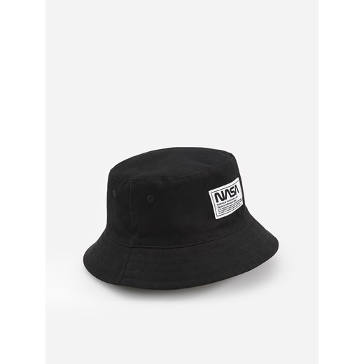 Reserved - Kapelusz bucket hat NASA - Czarny Reserved L Reserved