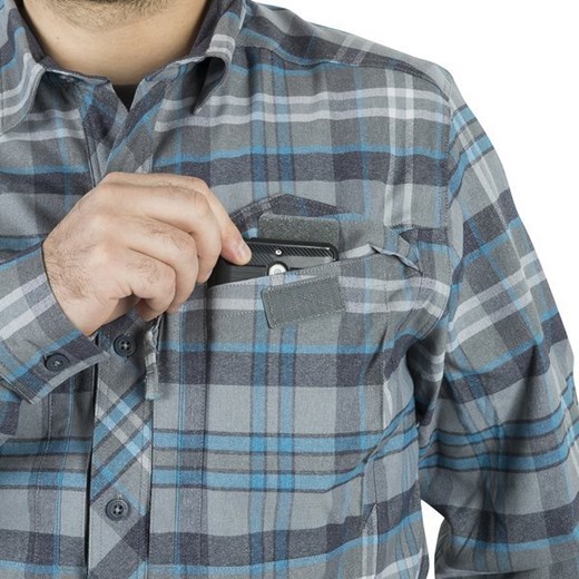 Helikon-Tex koszula męska z kołnierzykiem button down z tkaniny z długimi rękawami