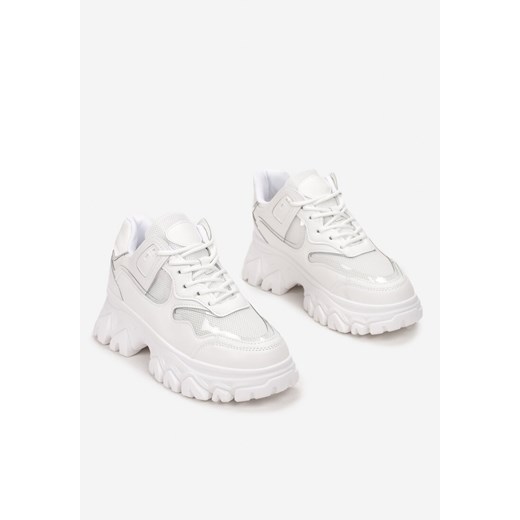Białe Sneakersy Islae 40 born2be.pl