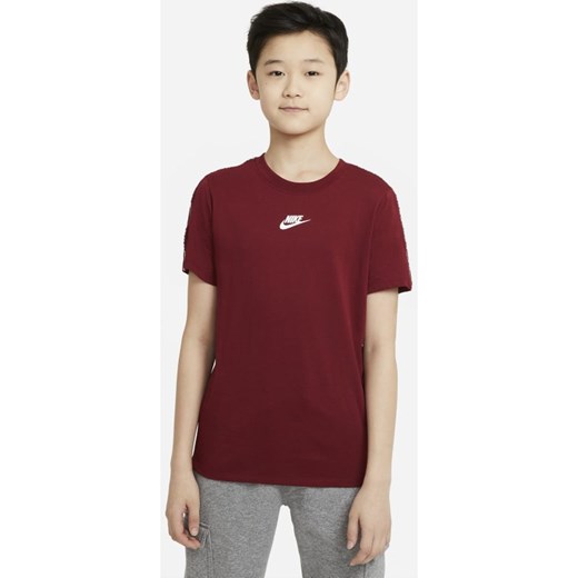 T-shirt dla dużych dzieci (chłopców) Nike Sportswear - Czerwony Nike S Nike poland