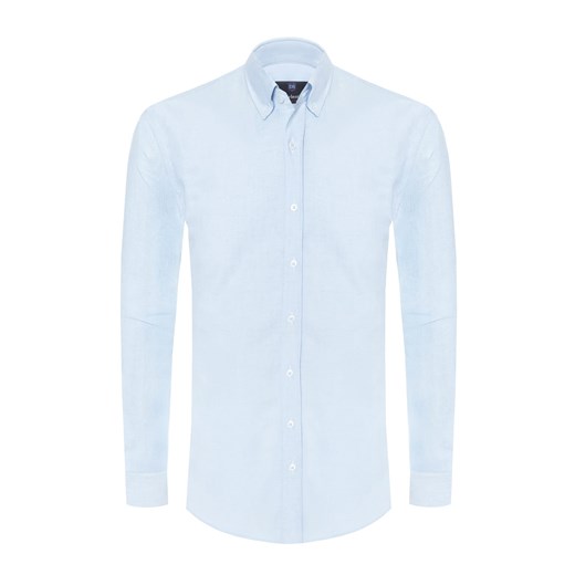 Koszula męska DI SELENTINO OXFORD SKY BLUE / SLIM (Shirt: 38) Di Selentino Shirt: 38 Royal Shop