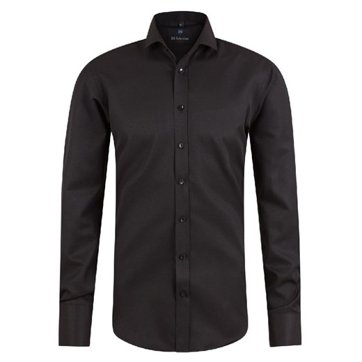 koszula męska di selentino czarna insbruck classic ze sklepu Royal Shop w kategorii Koszule męskie - zdjęcie 104690377