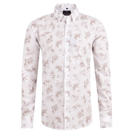 koszula męska di selentino biała palm springs classic ze sklepu Royal Shop w kategorii Koszule męskie - zdjęcie 104690445