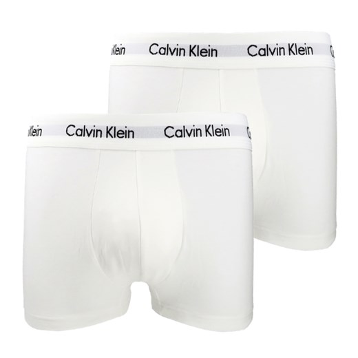 BOKSERKI MĘSKIE CALVIN KLEIN BIAŁE 2-PACK Calvin Klein M wyprzedaż Royal Shop