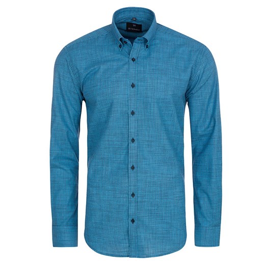 koszula męska w kratkę di selentino dallas / custom ze sklepu Royal Shop w kategorii Koszule męskie - zdjęcie 104694366